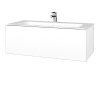Dreja Umývadlová skrinka VARIANTE SZZ 100 pre úmyvadlo Finon - N01 Biela lesk / M01 Biela mat