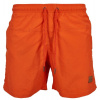 Kúpacie plavky Urban Classics - Block Swim Shorts Rust Orange S