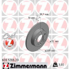 ZIMMERMANN Brzdový kotúč 600.3206.20