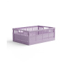 Skladacia prepravka maxi Made Crate - lilac