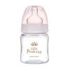 Canpol babies Lahev se širokým hrdlem ROYAL BABY 120ml růžová