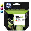 HP N9K07AE č.304XL, Originálny cartridge, farebný, (color)