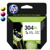 HP N9K07AE č.304XL, Originálny cartridge, farebný, (color)