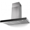 Komínový odsávač pár Faber Stilo Glass Smart X/BK A60, nerez/čierne sklo 325.0617.017
