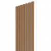 VZORKA - WALL CONCEPT akustický panel Dub zimný, biely filc + MDF, 240x135x21 mm