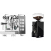 Rocket Espresso Appartamento, white + Eureka Mignon Silenzio 55, BL black