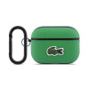 Lacoste Petit Pique Croc Logo Patch Pouzdro pro AirPods Pro 3 Green LCAP3PVCN
