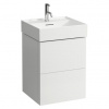 Laufen Kartell Skrinka pod umývadlo 50 cm, 2 zásuvky, biela matná H4075090336401