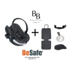 Set 2 v1 autosedačky BeSafe IZI GO MODULAR X2 i-Size + Set k protismerným autosedačkám 2025 iZi Go Modular i-Size X2 anthracite mesh