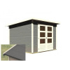 drevený domček KARIBU STOCKACH 4 (82981) terragrau LG1717