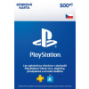 ESD SK - PlayStation Store el. peňaženka - 500 Kč (SCEE-CZ-00050000)