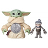 Hasbro Star Wars: The Mandalorian & Grogu Electronic Akční Figurka Huggin' Grogu & Anzellan 17 cm