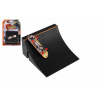Skateboard prstový skrutkovací s rampou plast mix druhov na karte 20x29x7cm