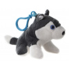 Plyšový husky klíčenka 10 cm - plyšové hračky