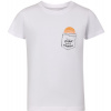 Alpine Pro Sumeko Detské bavlnené tričko KTSE513 biela 152-158
