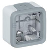 Legrand Plexo IP55 krabica jednoduchá, povrchová, sivá