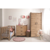 KLUPS AMELIA II dubová posteľ 120x60