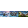 Nálepka FORTNITE 3D plagát XXXXXXXXL 166 x 100 cm