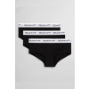 SPODNÁ BIELIZEŇ GANT SHORTY 3-PACK BLACK