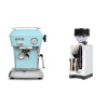 Ascaso Dream ONE, Kid Blue + Eureka Mignon Zero, CR white