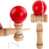 KENDAMA DREVENÁ KLASICKÁ JAPONSKÁ ARKÁDOVÁ HRA CHYTANIE LOPTIČIEK