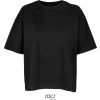 SOL'S | Boxy Women, Dámske oversize tričko, čierna deep, M
