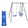 Detské ihrisko 4IQ Group Tymek 216x180 cm modré