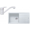 Set Franke G137 (dřez BFG 611 Bílá-led + baterie FC 9541.094 Bílá-led) 114.0510.574