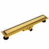 Lineárny odtok Balneo Duplex Next Gold 60 cm s nízkym sifónom ZLATÝ