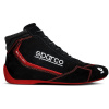 Sparco Pretekárske topánky Slalom s homologáciou FIA, farba čierno-červená, veľkosť 44