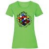 Rubik – čo na tom nevieš - Limetková , Dámske , XL