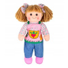 Bigjigs Toys Látková Elsie 34 cm