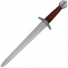 FakeSteel Armory Rytířská dýka Quillon pro LARP a šerm / Dýka z PU pěny