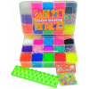 LOOM BANDS GUMIČKY 6000 KUSOV + KROSNO + 300 S-KLIPS