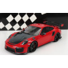 Minichamps Porsche Porsche 911-2 Gt2 Rs Coupe 2018 - čierne kolesá 1:18 červená čierna