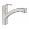 Grohe Eurosmart New - drezová batéria s výsuvnou duálnou sprchou Supersteel