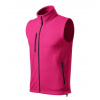 Adler Exit fleece vesta unisex purpurová