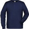 James & Nicholson | JN 8022, Pánska raglánová mikina, modrá Navy, 4XL