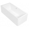 Polysan MARLENE CURVE L MONOLITH Obdĺžniková vaňa 195x85x63cm, biela SPH 78731MCL