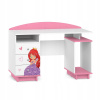 Detský stôl D02 princezná ružová tlač UV tlač (Detský stôl D02 princezná ružová tlač UV tlač)
