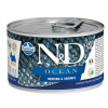 Farmina N&D dog OCEAN Herring & Shrimps konzerva 140 g