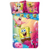 Jerry Fabrics Obliečky SpongeBob Bavlna 140x200 70x90
