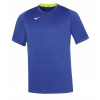 MIZUNO Core Short Sleeve Tee/Royal/Yellow Fluo/4XL