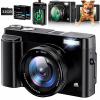 Digitálny fotoaparát Bedee Digitálny fotoaparát 4K 6532568 čierny
