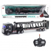 RC Cargo Truck 1/48 27mHz kamión na prepravu áut so svetlom na diaľkové ovládanie