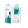 Kábel Devia USB - USB typ C 1,5 m čierny