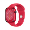 APPLE Watch Series 8 GPS 45mm (PRODUCT)RED Aluminium Case with (PRODUCT)RED Sport Band - Regular (MNP43CS/A)