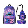 STICH ŠKOLSKÝ BATOH SÚPRAVA PERAČNÍKOV TAŠKA 3V1, Lilo & Stitch, viacfarebná