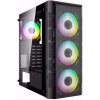 POČÍTAČOVÁ SKRINKA ATX SKLO MESH ZDROJOVÁ ČASŤ + 1x RGB ventilátor
