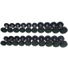 Sada jednoručných činiek TUNTURI Pre PU Dumbbell 2-32 kg